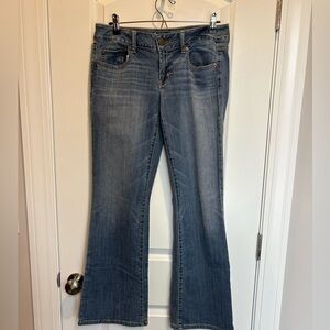 American Eagle Outfitters Blue Flare Jeans